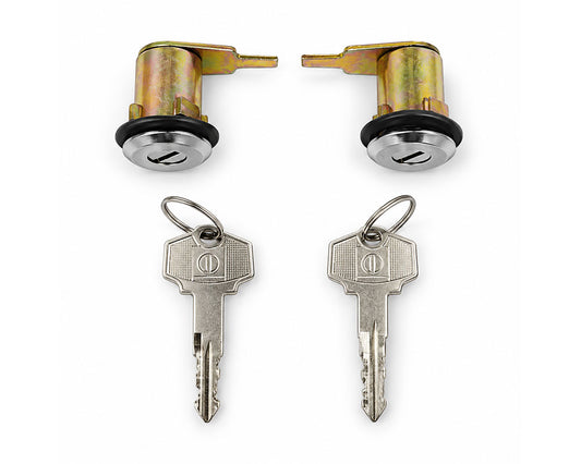 Door Lock Cylinder Pair with Keys for Datsun / Nissan 720 - LH & RH