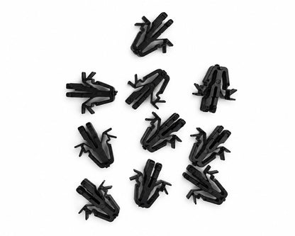 10Pcs Radiator Grille Retainer Clips for Toyota Hilux / 4Runner LN56 1986-1989 - OEM 90467-12022