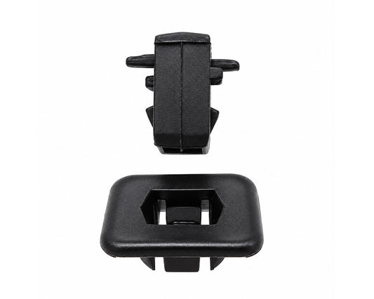 Upper & Lower Radiator Grille Retainer Clip Set for Nissan Big-M / D21 - OEM 62380-U7400 / 62318-H8500