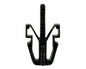 10Pcs Radiator Grille / Headlamp Retainer Clips for Toyota Hilux LN145 1997-2005 - OEM Ref 8-94218027-0
