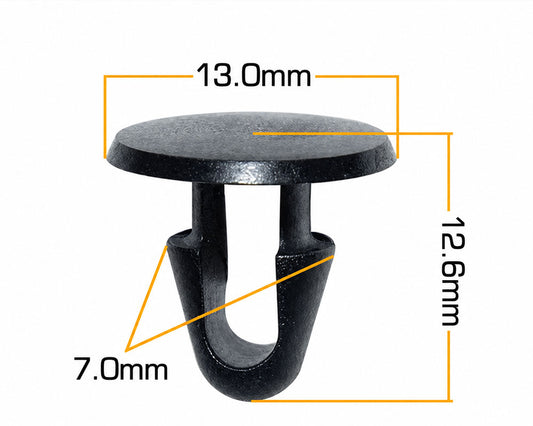 10Pcs Hood Weatherstrip Seal Clips for Toyota Hilux Pickup LN85 LN90 1989-1995 - OEM 90467-08011