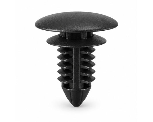 10Pcs Door Trim Board Retainer Clips for Toyota - Black - Approx. 16mm Head