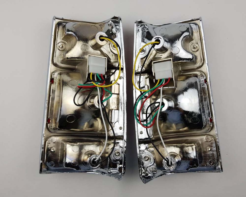 Rear Combination Light - KBZ - Chrome Frame - LH-RH pair additional view 2