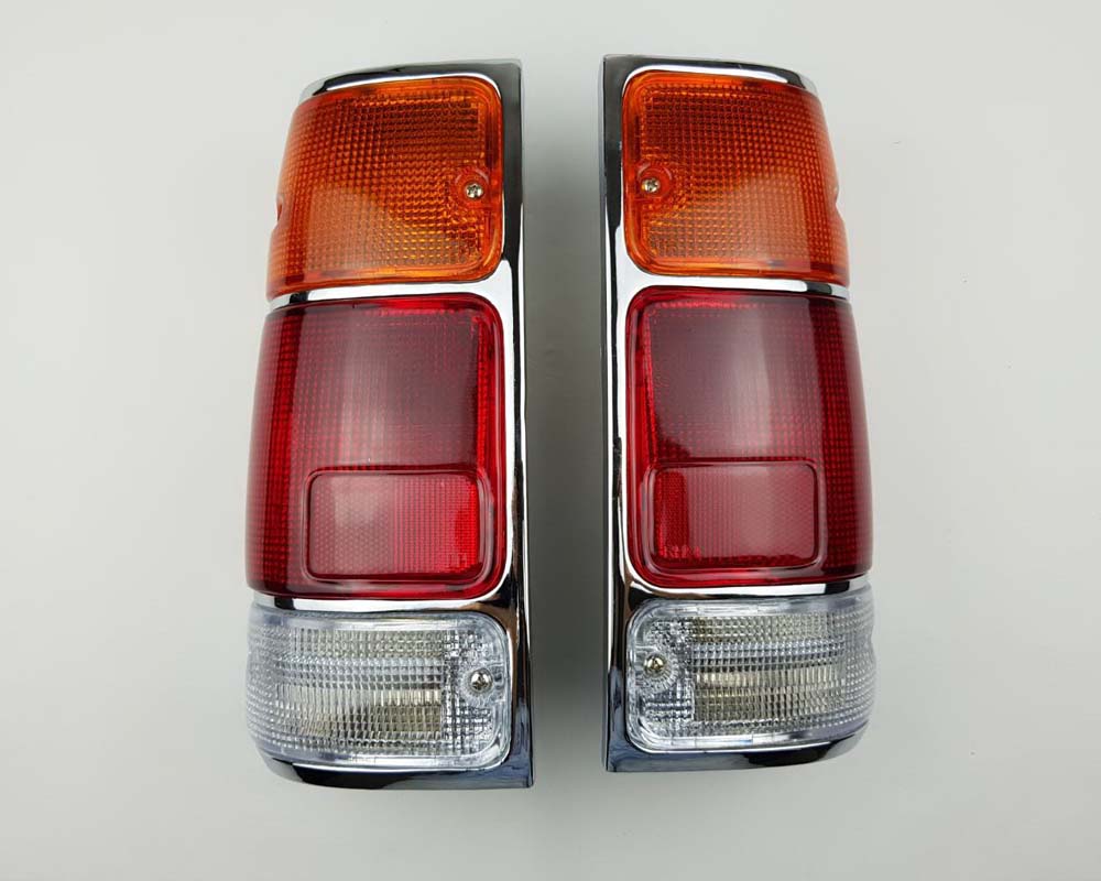 Rear Combination Light - KBZ - Chrome Frame - LH-RH LH RH pair