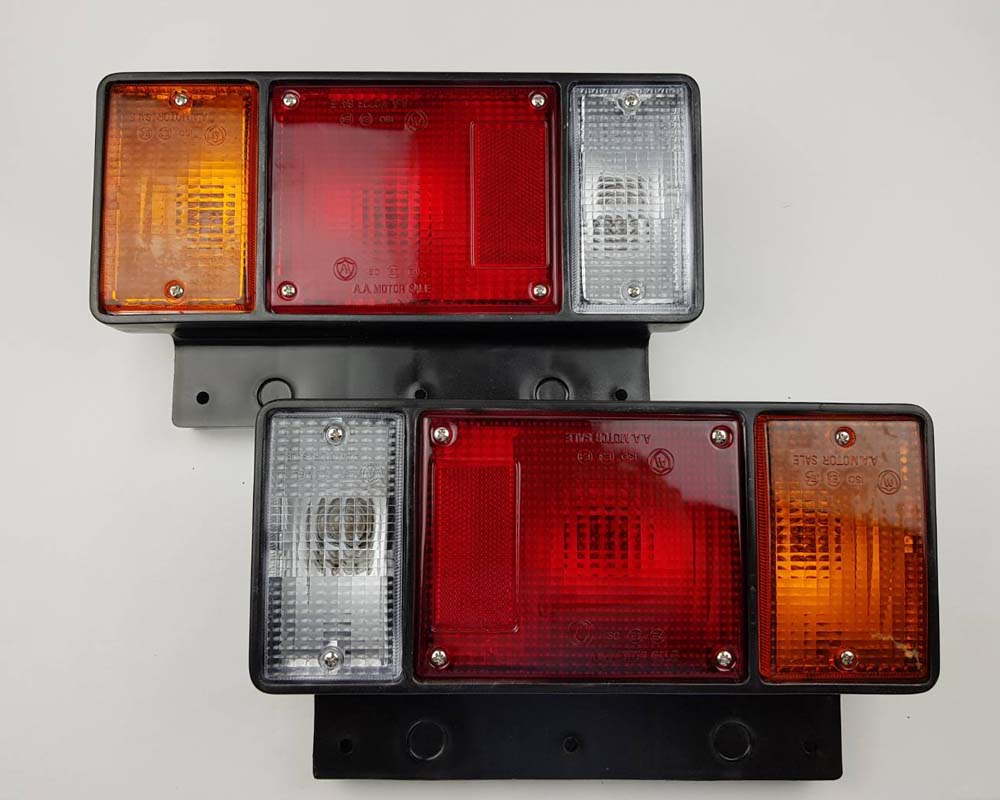 Rear Combination Light Lens - NPR - LH-RH LH RH pair