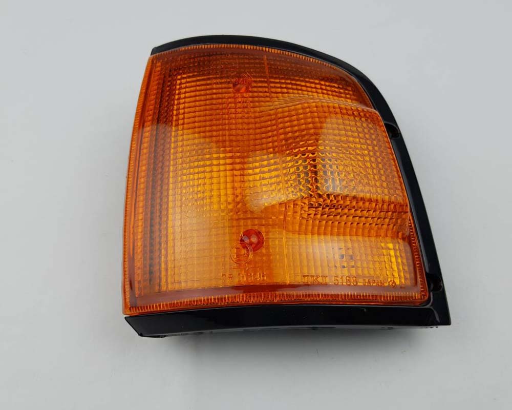 Front Corner Turn Signal Light - for Isuzu TFR Pickup 1989–1995 - Amber Lens - Black Frame - LH – OEM 8-94434-567 - additional view 3