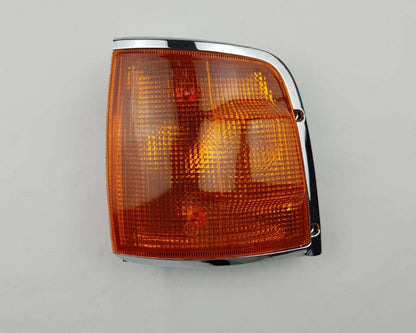Front Corner Turn Signal Light - for Isuzu TFR Pickup 1989–1995 - Amber Lens - Chrome Frame - LH – OEM 8-94434-570