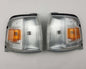 Front Corner Turn Signal Light - for Isuzu TFR Pickup 1995–1996 - Clear / Amber Lens - LH + RH Pair – OEM 8-97111-482-A / 8-97111-481-A