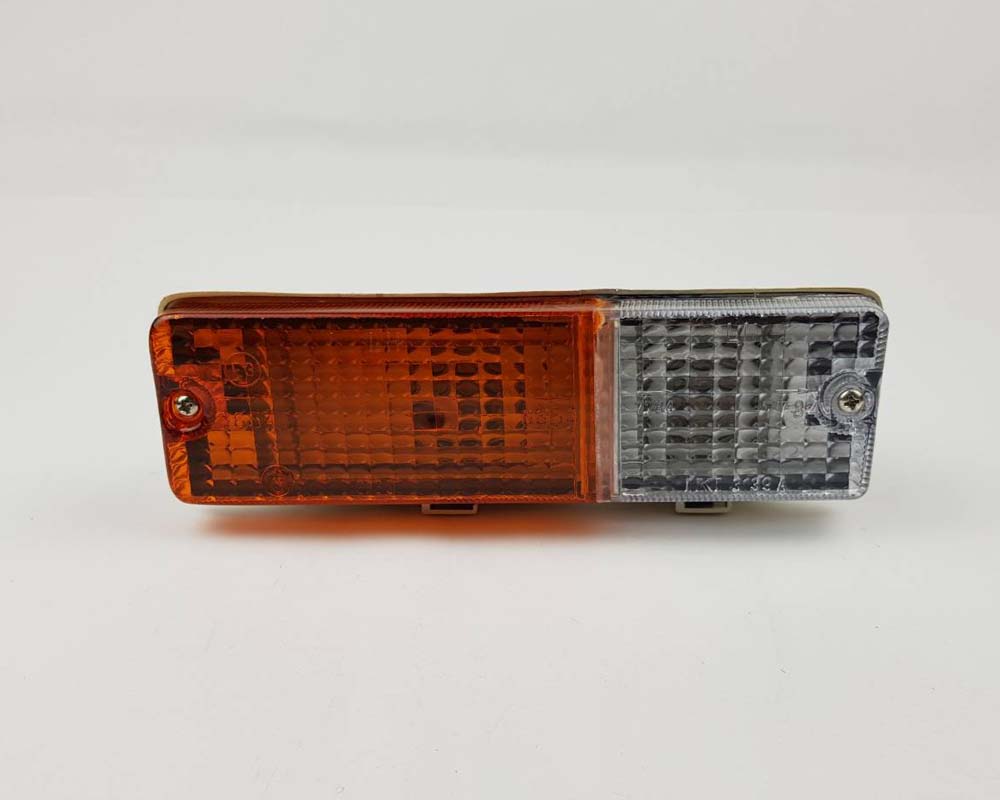 Front Bumper Turn Signal Light - for Isuzu KBD56 / KB-Series Pickup 1981–1987 - Amber / Clear Lens - LH – OEM 8-94224-532-3