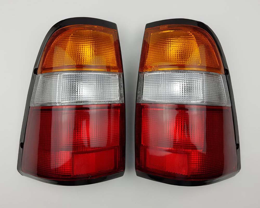 Rear Combination Light - for Isuzu TFR / KB140 / LUV Pickup 1997–1999 - No Socket - LH + RH Pair – OEM 8-97910-304-0 / 8-97910-303-0