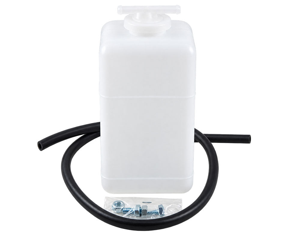 Compact Coolant Recovery Overflow Reservoir Tank - for Mitsubishi L200 Pickup - 1 Liter - Universal-Fit - view 3