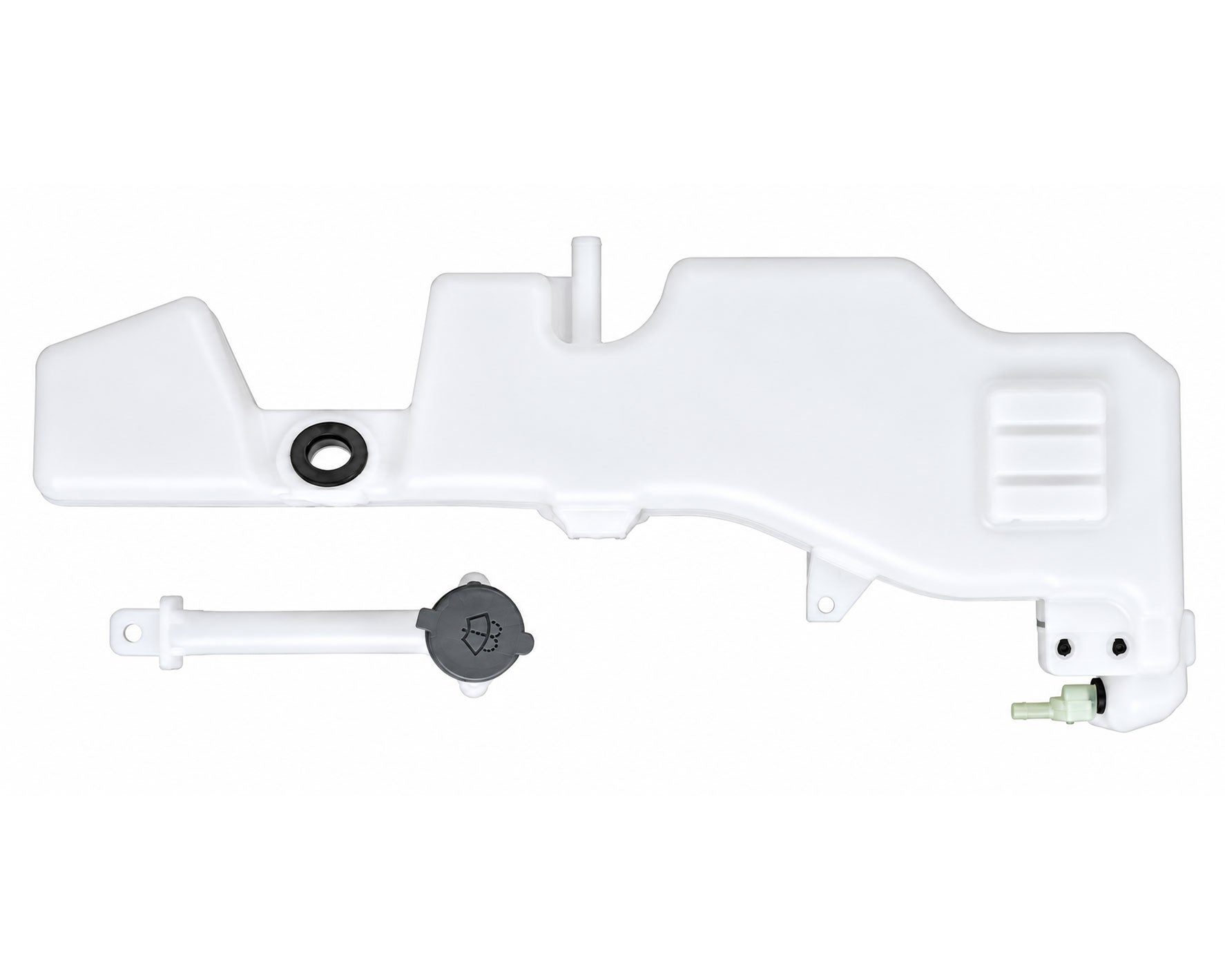 Windshield Washer Reservoir Tank with Pump - for Nissan Navara D40 Pickup 2005–2011