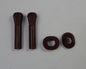 Door Lock Knob Set for Datsun 720 - Brown