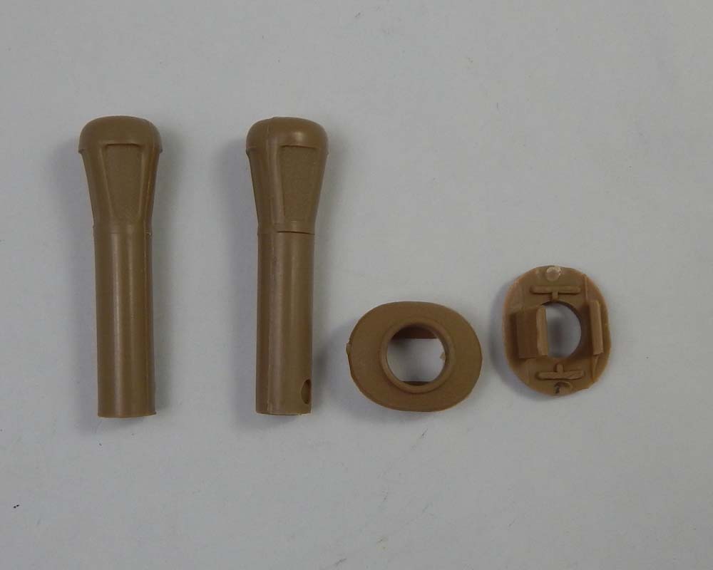 Door Lock Knob Set for Datsun 720 - Cream