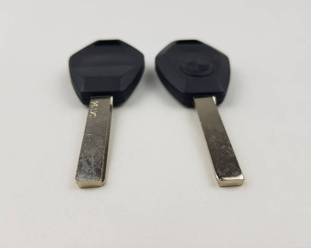 BMW uncut key blank Black Head, view 2