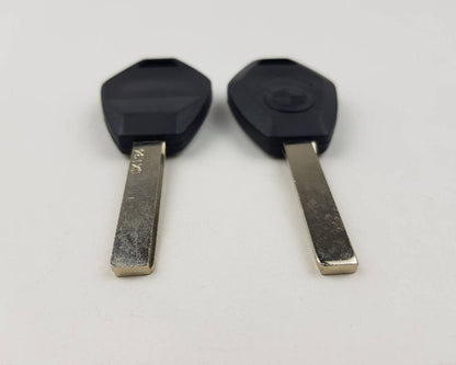 BMW uncut key blank Black Head, view 2