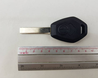 BMW uncut key blank Black Head, view 3