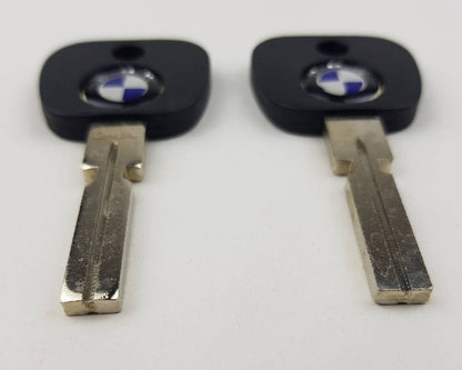 BMW uncut key blank Black Head, view 2