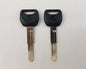 Honda uncut key blank pair Black Head