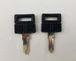 Peugeot / Renault uncut key blank pair Black Head