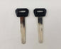 Suzuki uncut key blank pair Black Head
