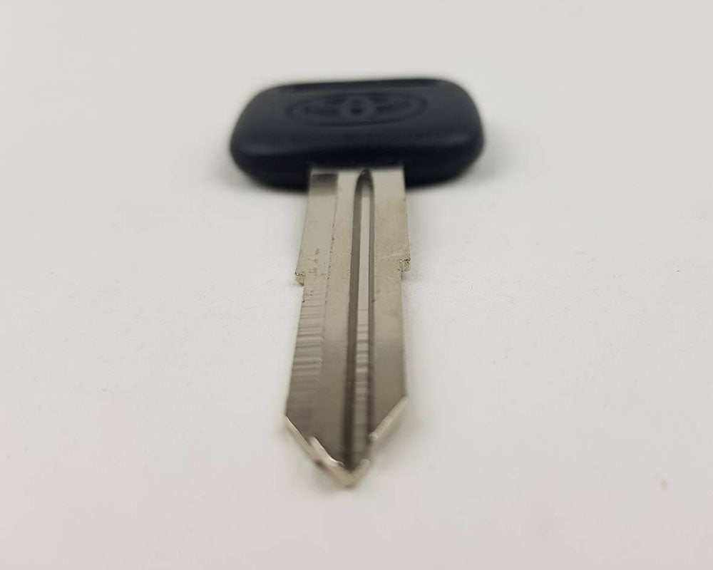 Toyota uncut key blank Black Head, view 2