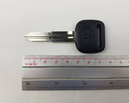 Toyota uncut key blank Black Head, view 3