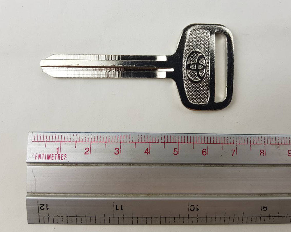 Toyota uncut key blank Metal Head, view 3