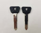 Yamaha uncut key blank pair Black Head