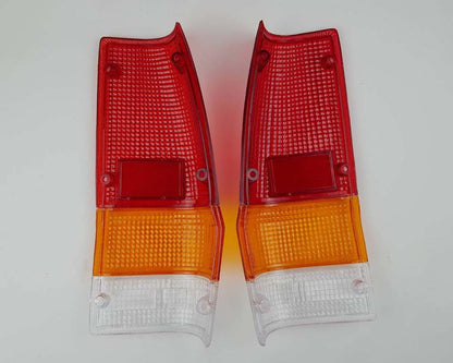 Rear Combination Tail Light Lens Pair for Mitsubishi L200 - LH + RH - view 2