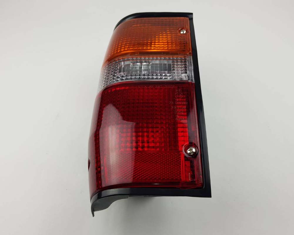 Rear Combination Tail Light - for Mitsubishi L200 Cyclone 1979–1987 - Black - Left LH - OEM MB527101
