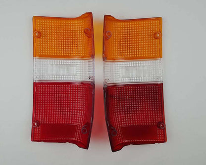 Rear Combination Tail Light Lens Pair for Mitsubishi L200 Cyclone - LH + RH - view 2