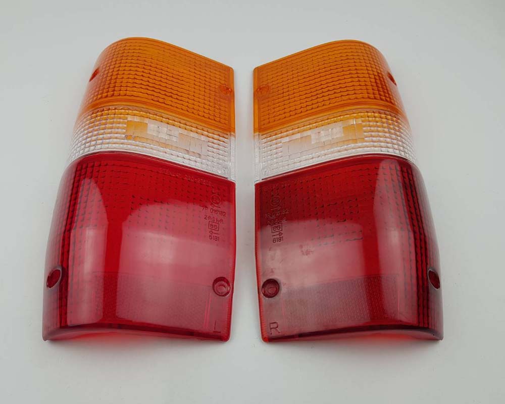 Rear Combination Tail Light Lens Pair for Mitsubishi L200 Cyclone - LH + RH - view 3