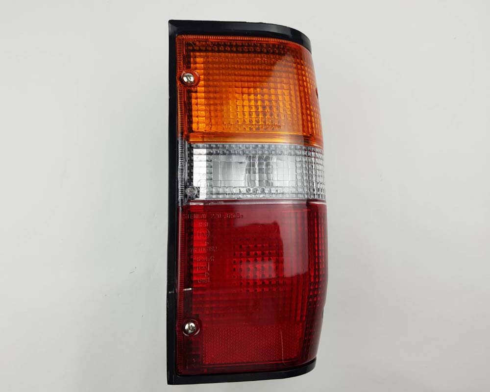 Rear Combination Tail Light - for Mitsubishi L200 Cyclone 1979–1987 - Black - Right RH - OEM MB527102