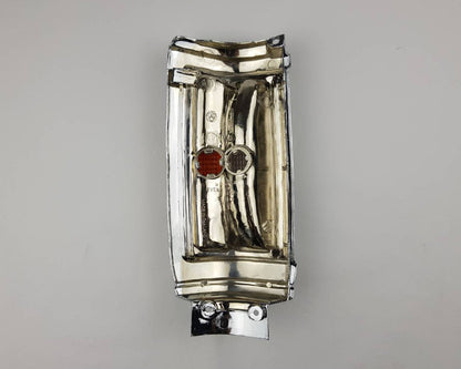 Front Corner Turn Signal Light - for Mitsubishi L200 Cyclone 1979–1987 - Chrome - Left LH - OEM MB527091