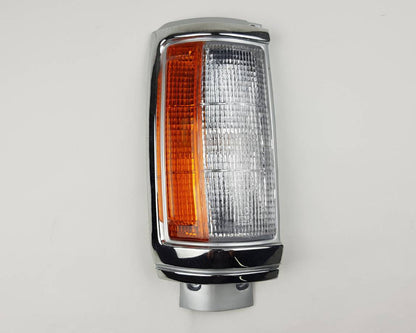 Front Corner Turn Signal Light - for Mitsubishi L200 Cyclone 1979–1987 - Chrome - Right RH - OEM MB527092