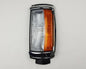 Front Corner Turn Signal Light - for Mitsubishi L200 Cyclone Aerobody 1979–1987 - Black/Chrome - Left LH - OEM MB527787