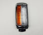 Front Corner Turn Signal Light - for Mitsubishi L200 Cyclone Aerobody 1979–1987 - Black/Chrome - Right RH - OEM MB527788