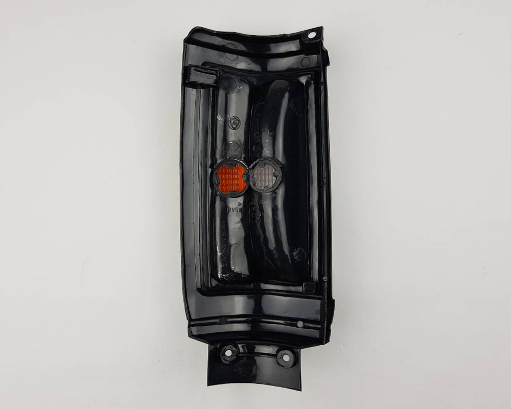 Front Corner Turn Signal Light - for Mitsubishi L200 Cyclone '94 1979–1987 - Black - Left LH - OEM MB527089