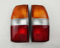 Rear Combination Tail Light Pair for Mitsubishi L200 Strada - Amber / Clear / Red - LH + RH
