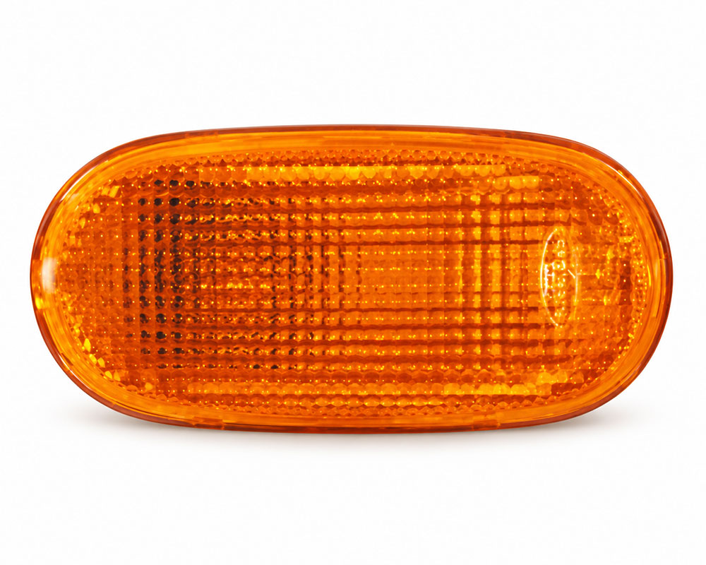Side Turn Signal Light Pair for Mitsubishi L200 Strada - Amber - LH + RH