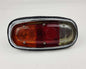 Rear Combination Tail Light for Mazda 1200 Pickup - Chrome - Amber / Red / Clear - LH / Left