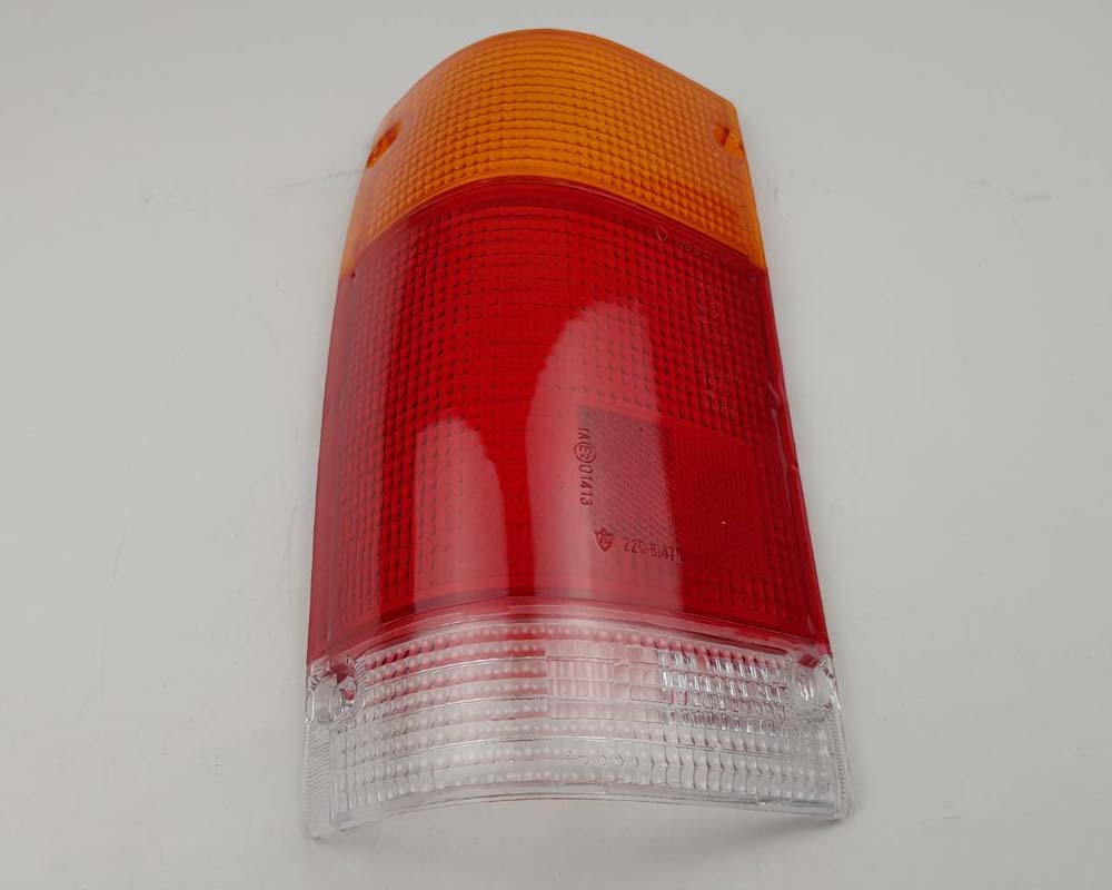 Rear Combination Tail Light Lens for Mazda B2200 Pickup - Amber / Red / Clear - LH / Left - view 3
