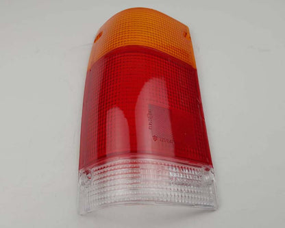 Rear Combination Tail Light Lens for Mazda B2200 Pickup - Amber / Red / Clear - LH / Left - view 3