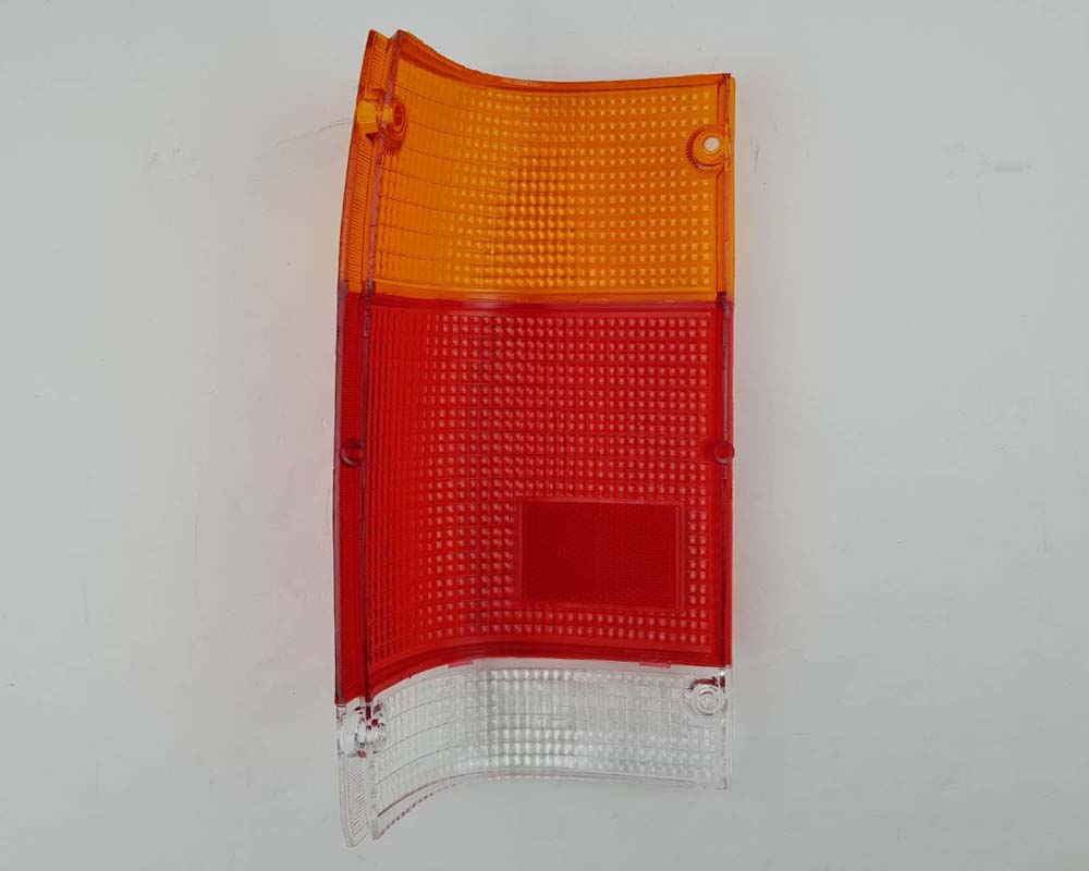 Rear Combination Tail Light Lens for Mazda B2200 Pickup - Amber / Red / Clear - RH / Right - view 2