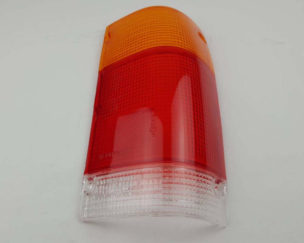 Rear Combination Tail Light Lens for Mazda B2200 Pickup - Amber / Red / Clear - RH / Right - view 3