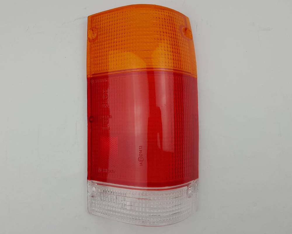 Rear Combination Tail Light Lens for Mazda B2200 Pickup - Amber / Red / Clear - RH / Right