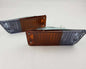 Mazda M1600 Front Bumper Parking & Turn Signal Light – Amber / Clear – LH + RH Pair