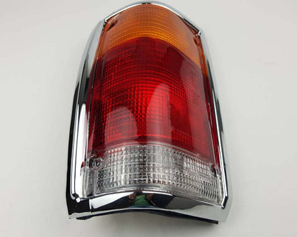 Mazda B2500 Chrome Frame Rear Combination Tail Light – Amber / Red / Clear – LH / Left – view 3