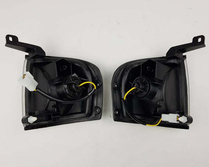 Mazda B2500 Fighter Front Corner Turn Signal Light – Clear – LH + RH Pair – view 2